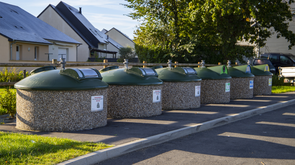 Environnement Point Apport Volontaire Poubelles Point de collecte de Crun