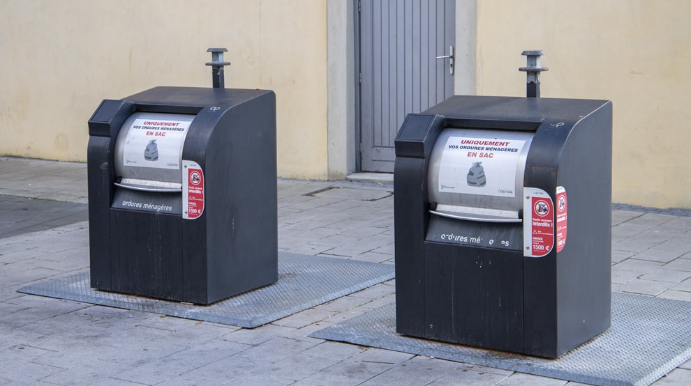 Environnement Point Apport Volontaire Poubelles Point de collecte de la Basilique