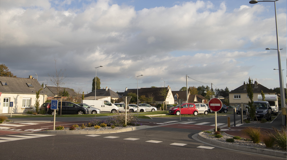 Parking du square Marcel Cholet Évron