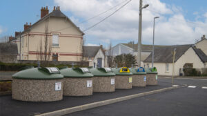 Environnement Point Apport Volontaire Poubelles Boulevard Bel EVRON