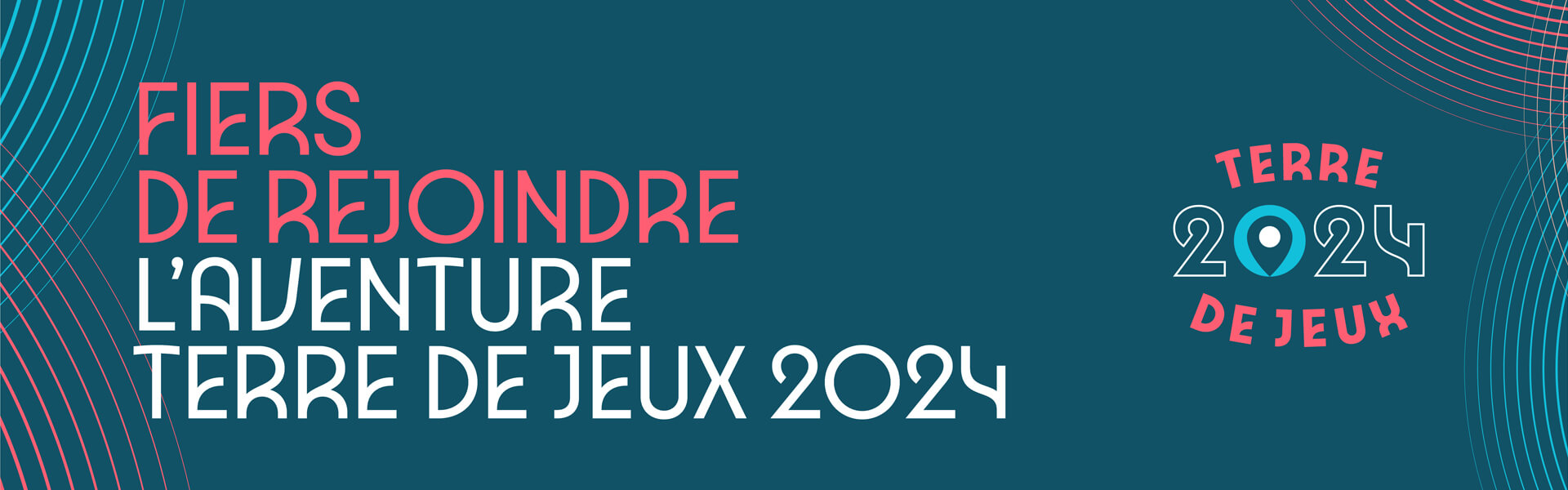 Banniere Jeux Olympiques 2024 Evron Terre de jeux Mayenne 2024