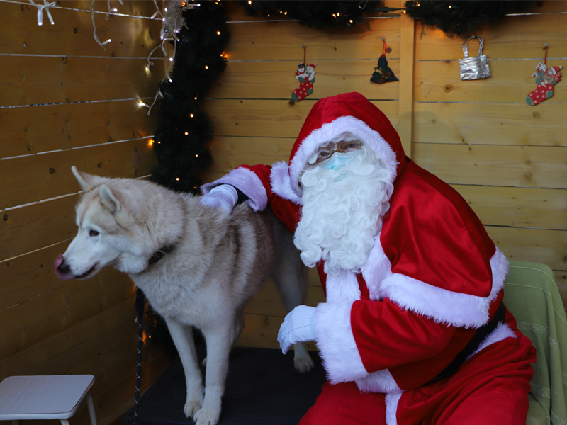 pere noel stand