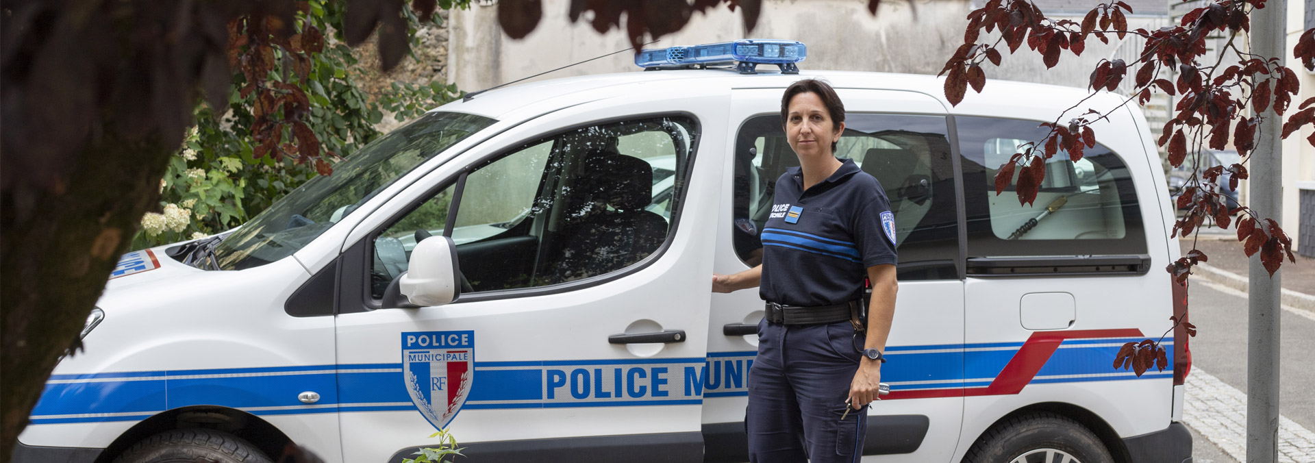 La police municipale BANNER à Evron