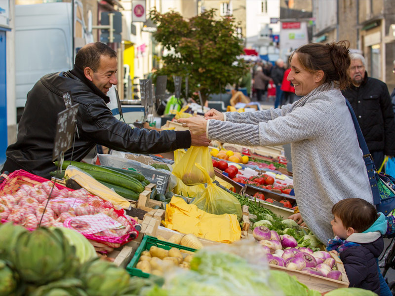 Le marché à EVRON