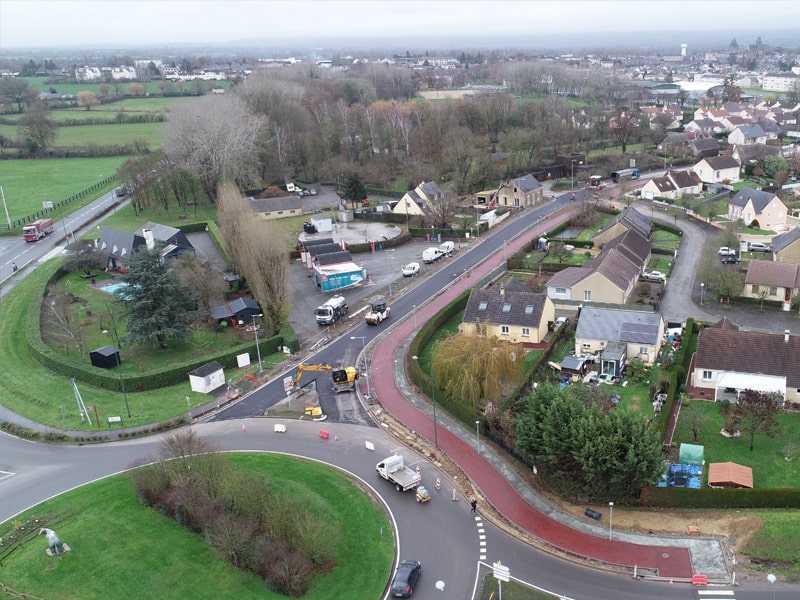 Réhabilitation du boulevard Foch et de la rue de Laval