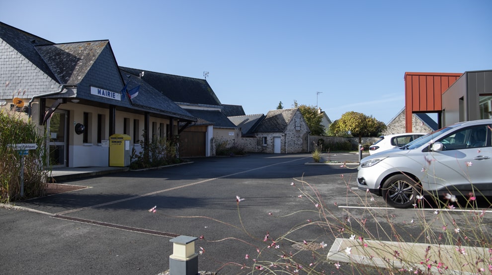 Parking de la mairie