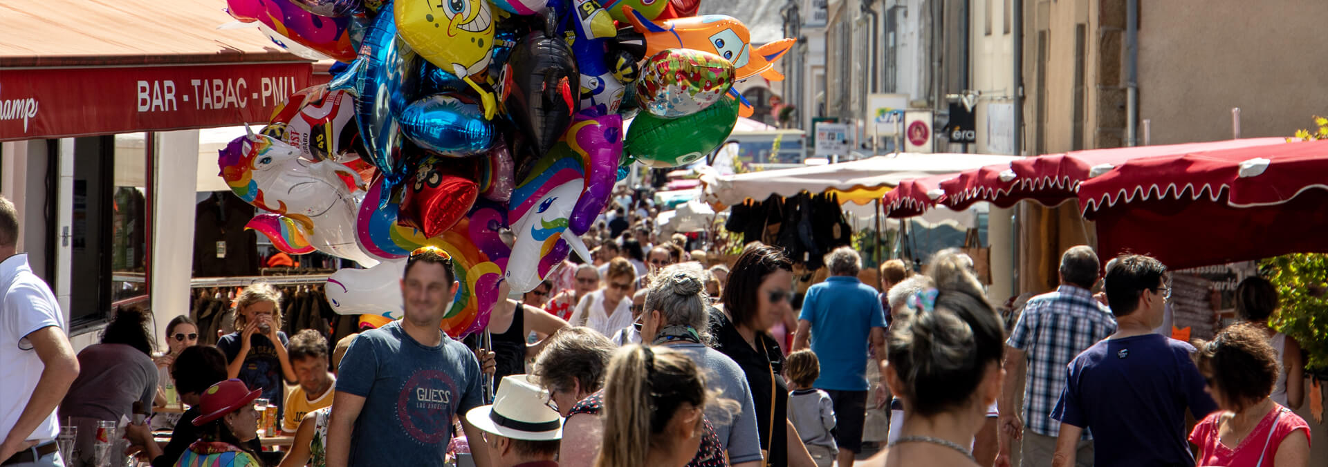 La braderie d'Evron en 2019 en Mayenne