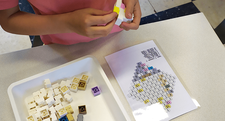 Animation fresque lego