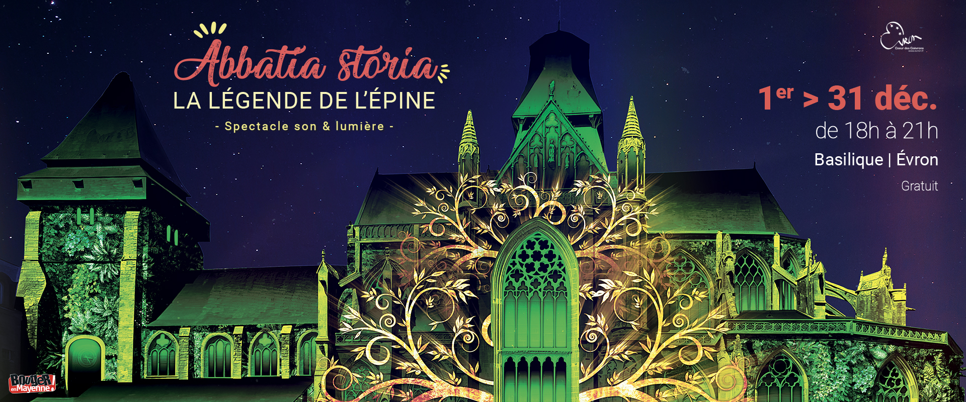 Projection de la légende de l’Epine