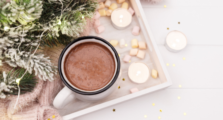 chocolat chaud et jeux au trait d'union d'évron