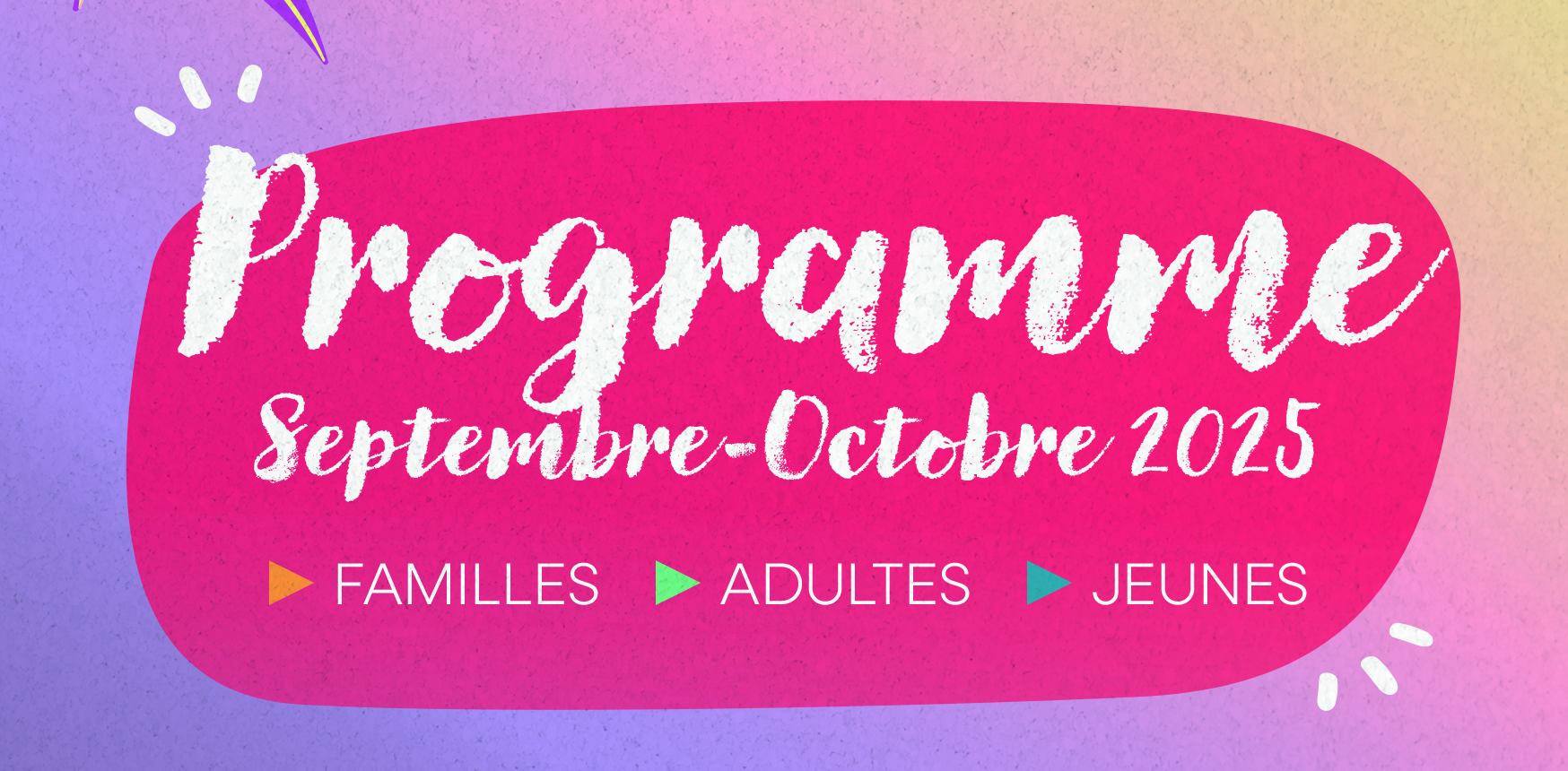 programme TU septembre