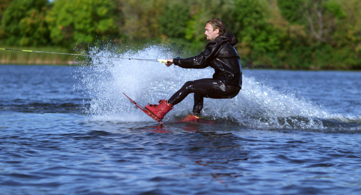 Sortie au wake-park à la Rincerie