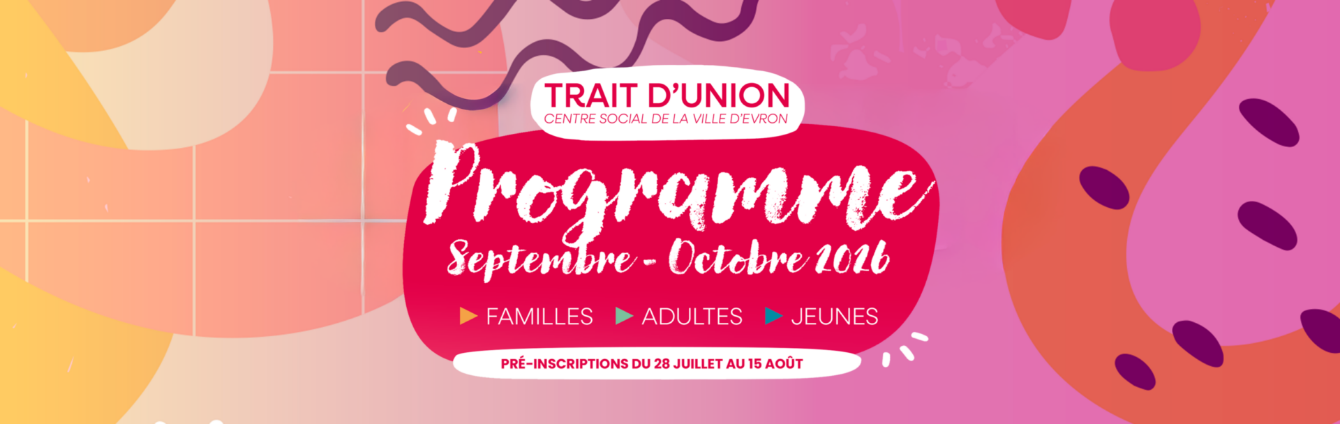 Programme TU sptembre-octobre 2026-2